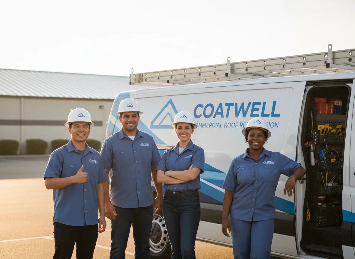 Commercial roof coating company in Mankato, KS